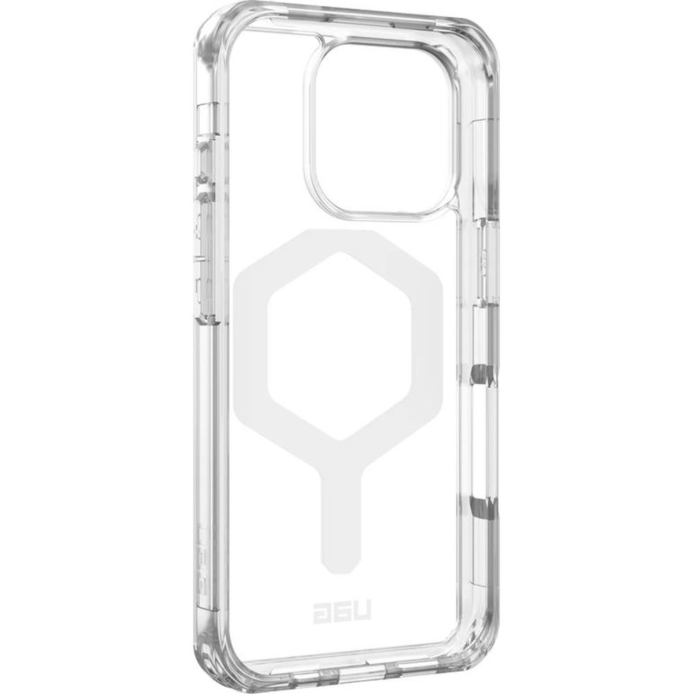 Etui pancerne Urban Armor Gear Plyo MagSafe do Apple iPhone 16 Pro, przezroczysto-białe